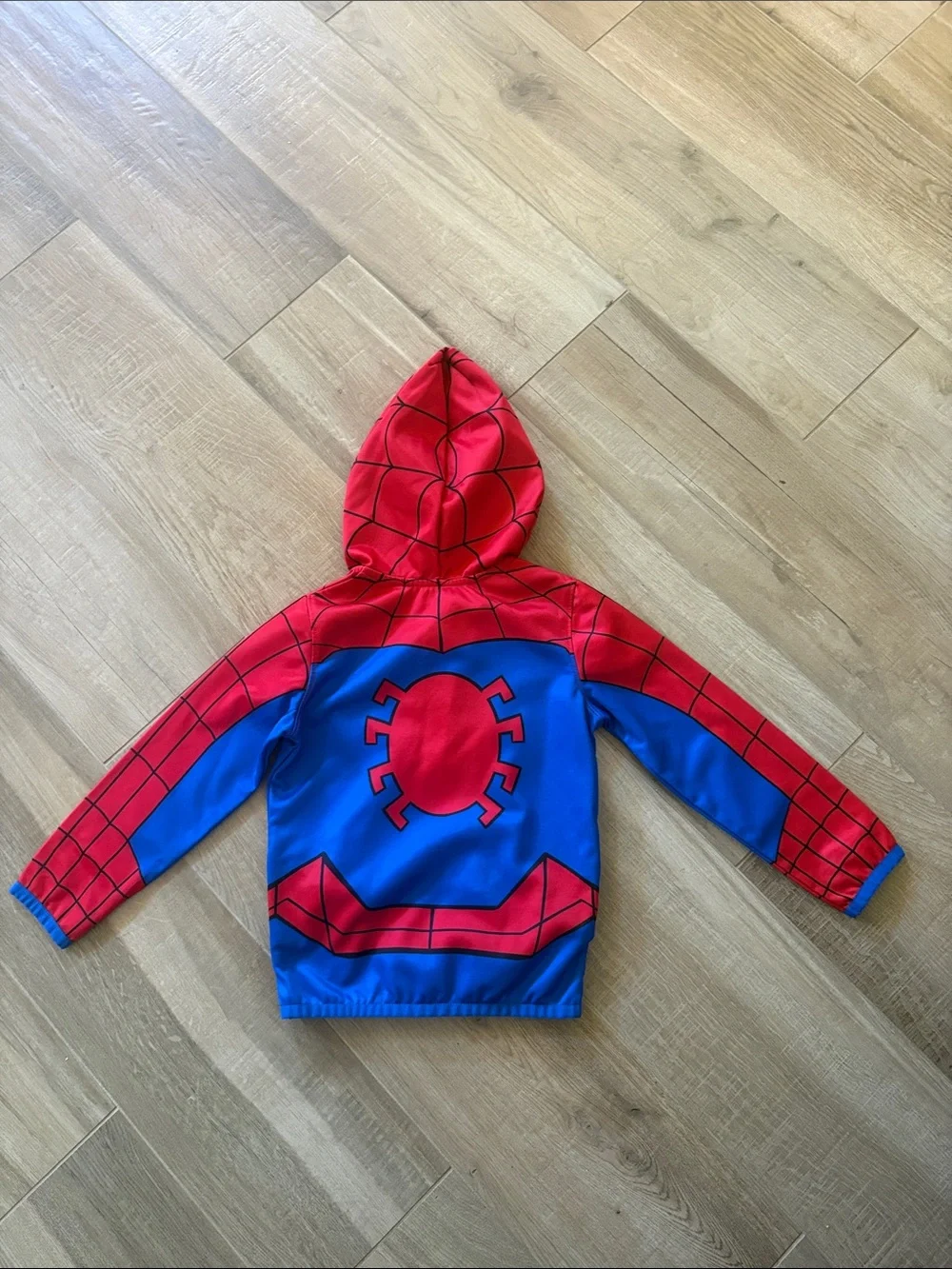 jumping beans Red and Blue Spider Hoodie Kids Costume